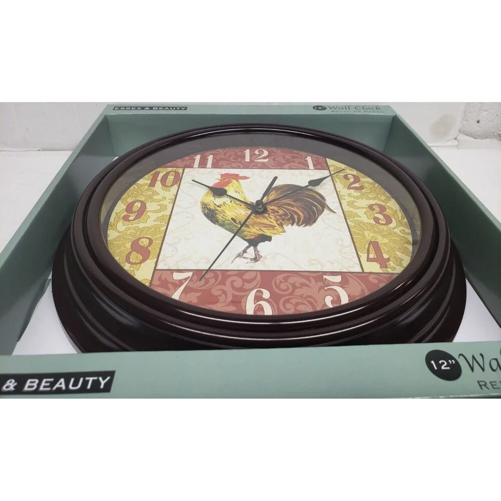 Kitchen Plastic Decorative Wall Clock, 12